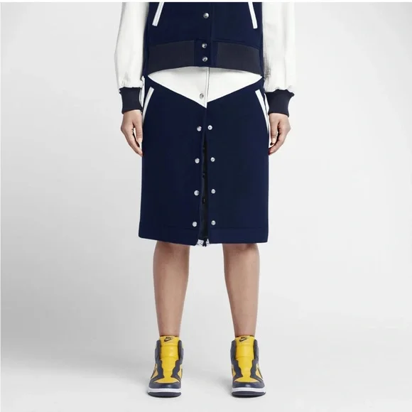 Nike | Skirts | Nike Sacai Skirt Windrunner Nikelab Sz L 50